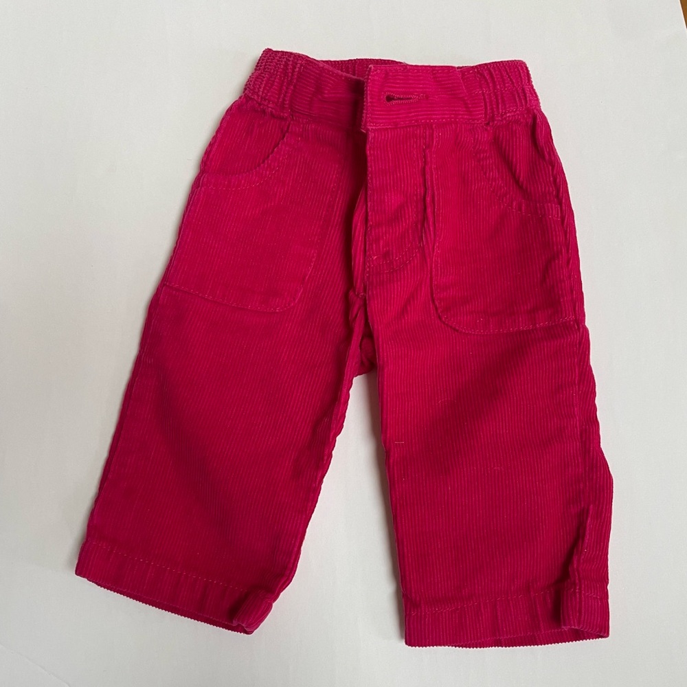 BabyGap girls Corduroy Pants - Fuchsia Pink-6-12 months